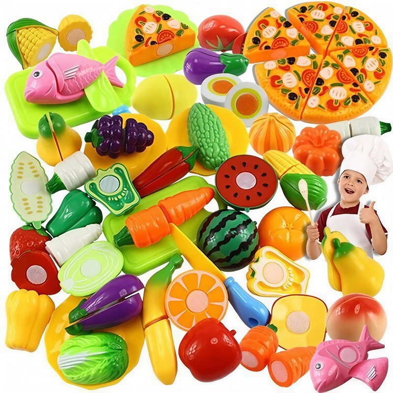Kitchen Appliances For Kids - 어린이 놀이집 장난감 과일 자르기 장난감
