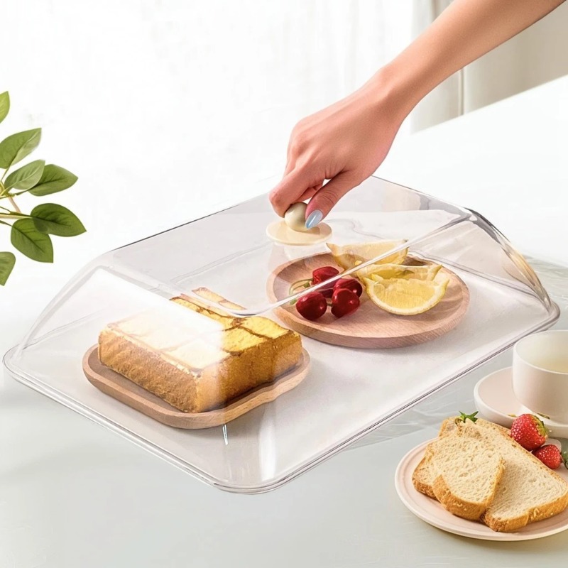 Kitchen Appliances Organizer - WORTHBUY 재사용 가능한 플라스틱 식품 커버