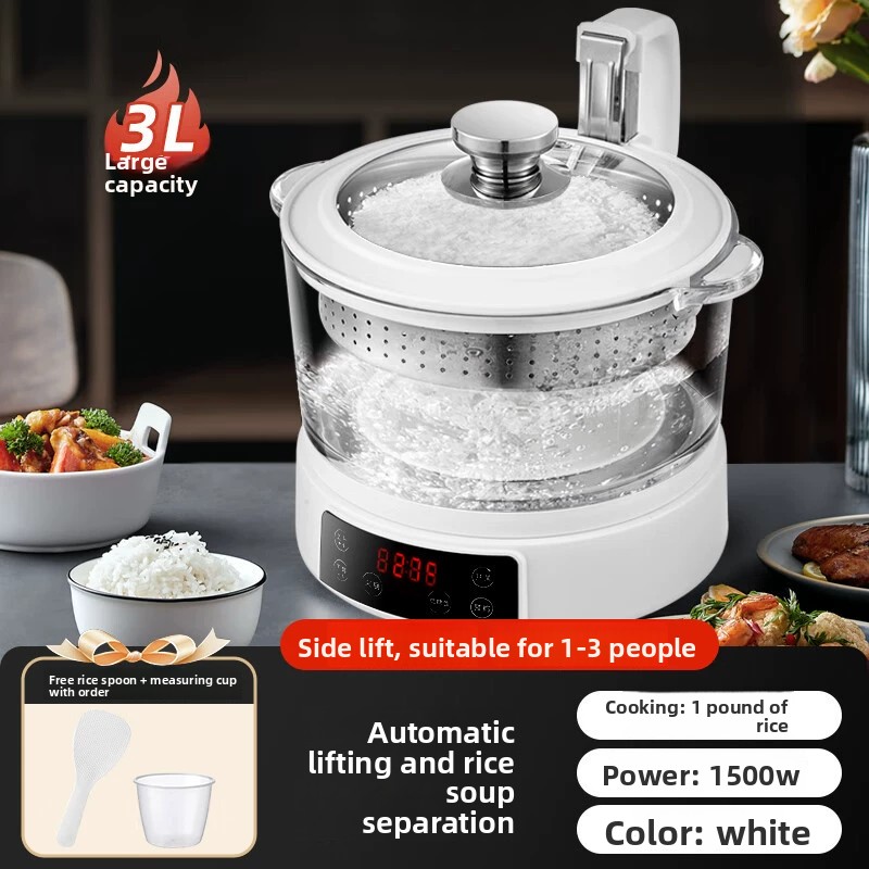 Kitchen Appliances Lowes - 3~4인용 전기밥솥, 자동 쌀세척기 및 필터