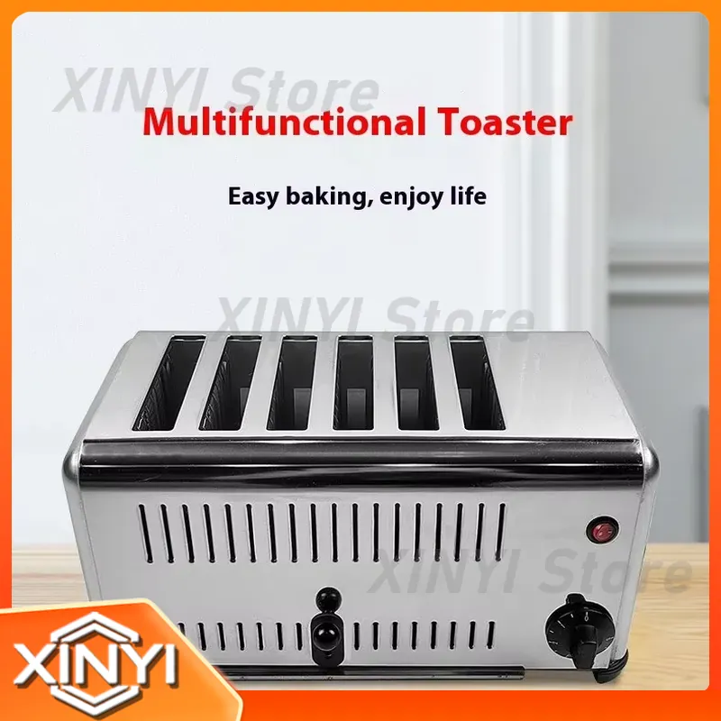 스테인리스 스틸 전기 빵/버거 가공용 상업용 4/6 슬 - Toaster 4 Slice 리뷰 및 가격