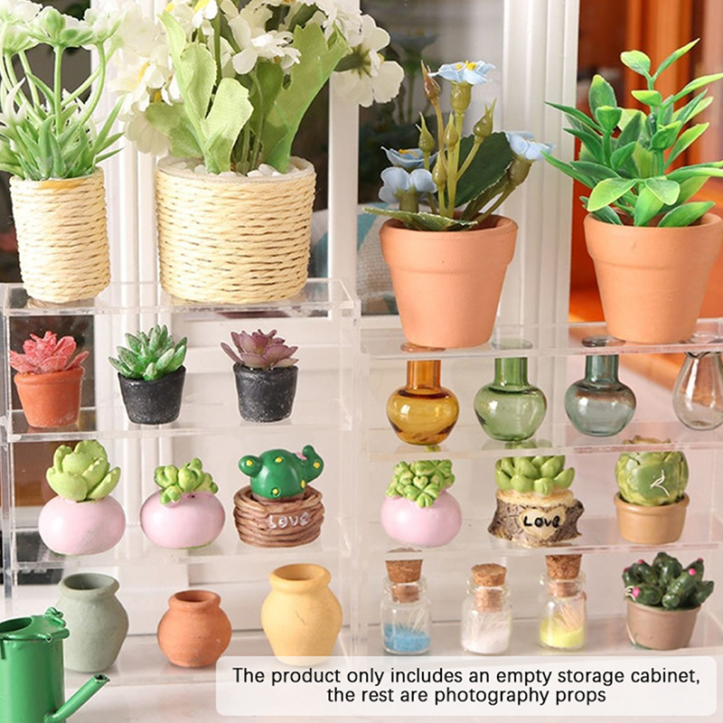 1Pc 1:12 인형 집 미니어처 다층 랙 찬장 보관  - Kitchen Appliances Organizer 리뷰 및 가격