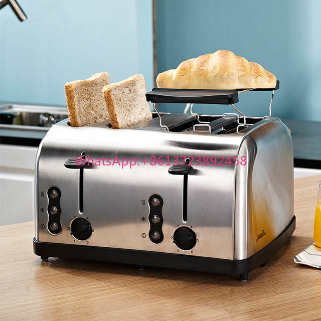 4슬라이스 전기 토스터 및 그릴 빵 토스터 가정용 대형 - Toaster 4 Slice 리뷰 및 가격