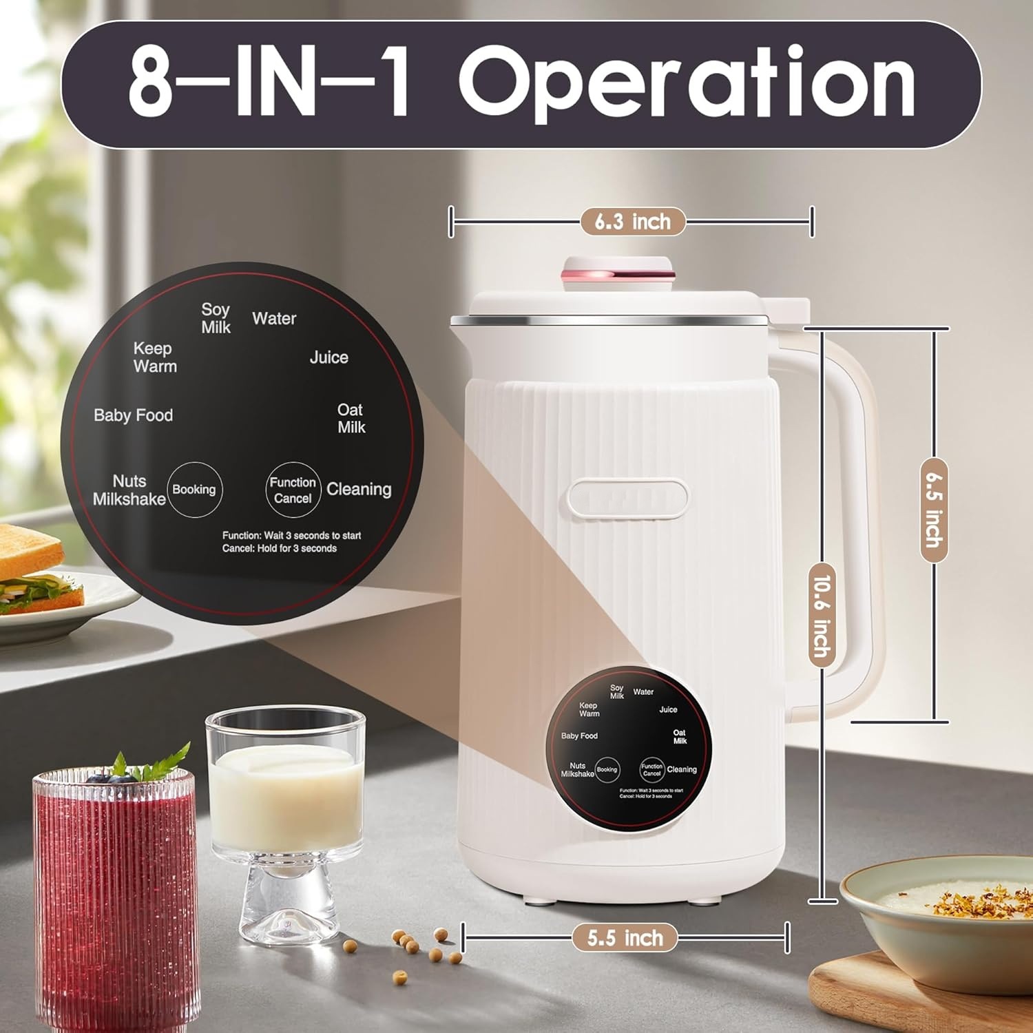 미니 두유 제조기 필터 없이 자동 세척, 보온 기능,  - Kitchen Appliances Lowes 리뷰 및 가격