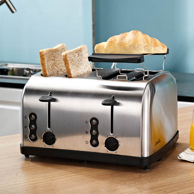 4슬라이스 전기 토스터 및 그릴 빵 토스터 가정용 대형 - Toaster 4 Slice 리뷰 및 가격