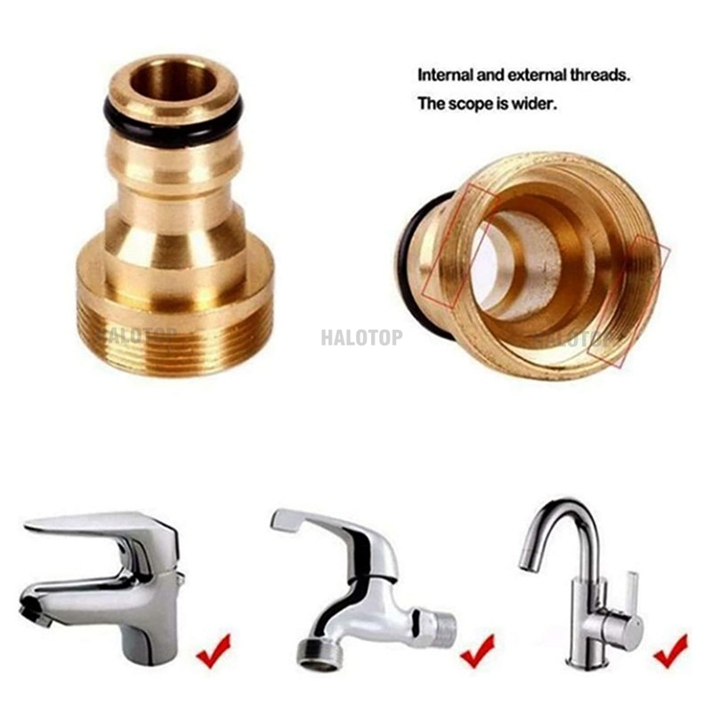 범용 황동 탭 주방 어댑터, 수도꼭지 커넥터 믹서 호스 - Kitchen Appliances Design 리뷰 및 가격