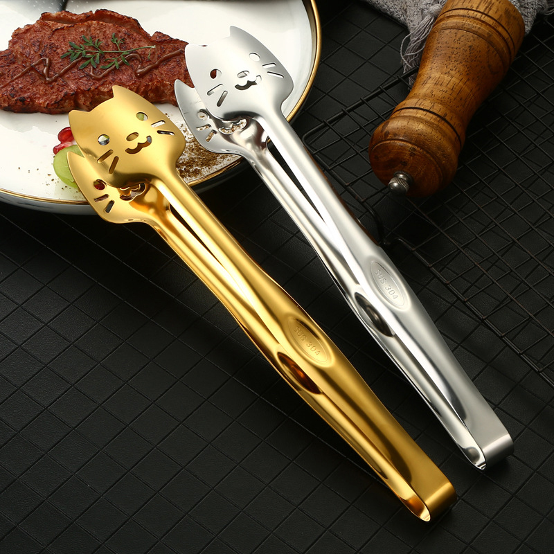 스테인리스 스틸 음식 집게 요리용 음식 집게 고양이 디 - Kitchen Appliances Design 리뷰 및 가격