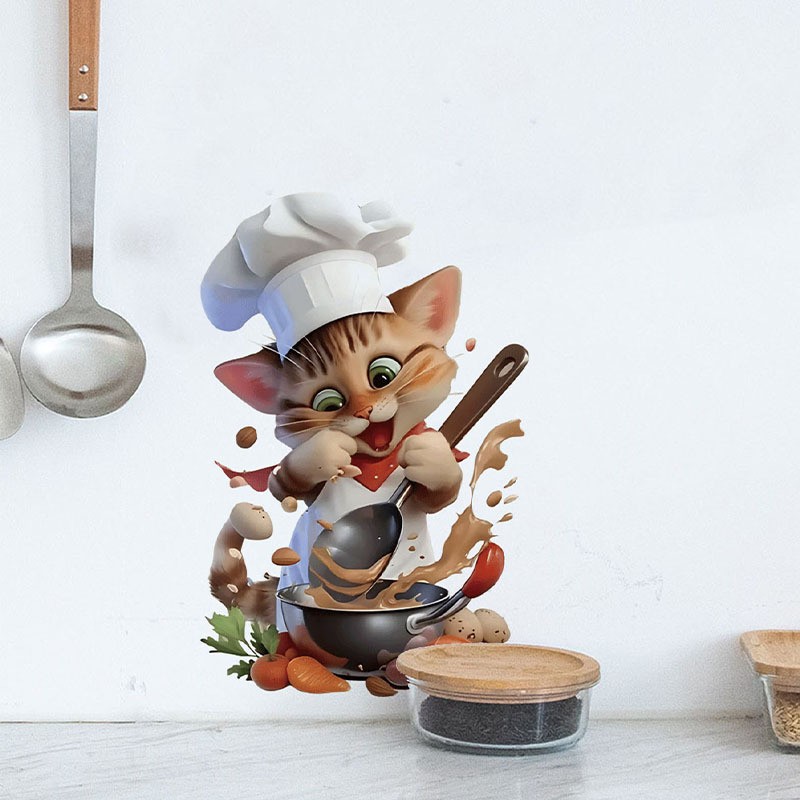 사랑스러운 만화 쥐 자체 접착식 벽 데칼 - 주방 및  - Kitchen Appliances Design 리뷰 및 가격