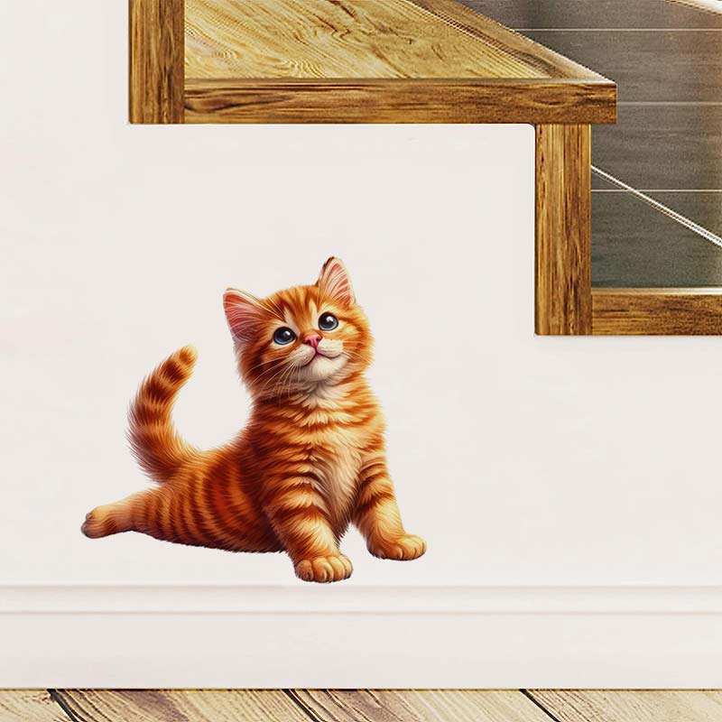 탈부착 가능한 요가 고양이 벽 스티커, 홈 데코 스티커 - Kitchen Appliances Design 리뷰 및 가격