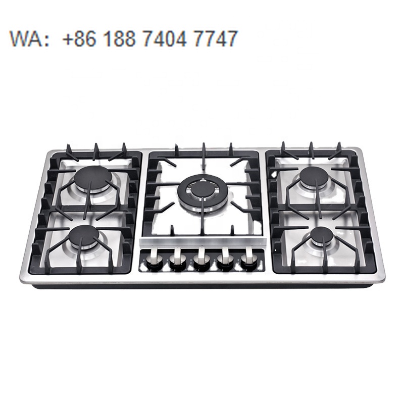 에너지 효율적인 빌트인 스토브 5구 스테인리스 스틸 일 - Kitchen Appliances Design 리뷰 및 가격