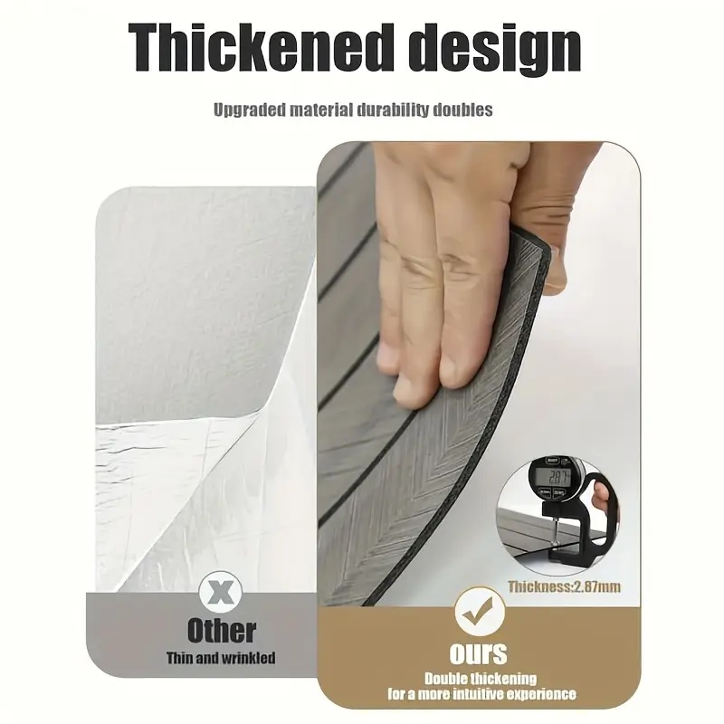 가짜 나무결 그릴 셀프 접착 벽지 홈 데코용 벽 패널  - Kitchen Appliances Design 리뷰 및 가격