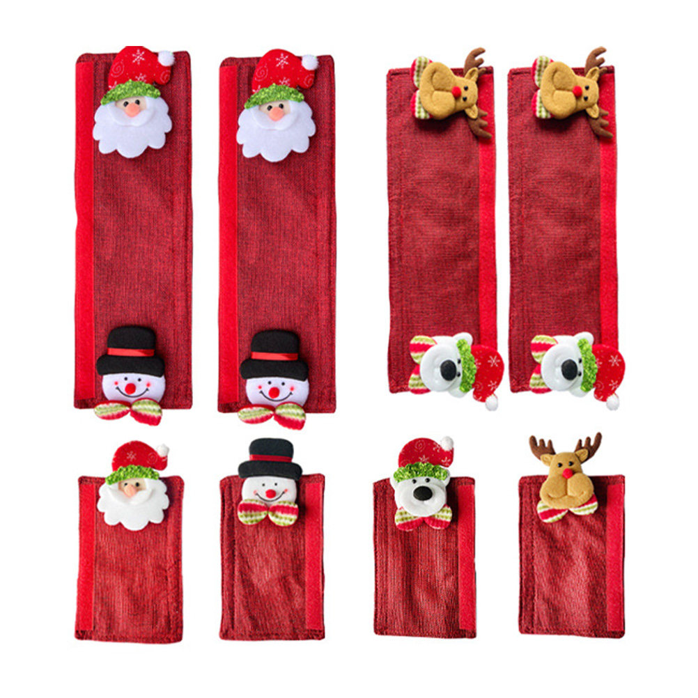 크리스마스 분위기를 더하는 8개 세트의 냉장고 손잡이  - Kitchen Appliances For.Xmas 리뷰 및 가격