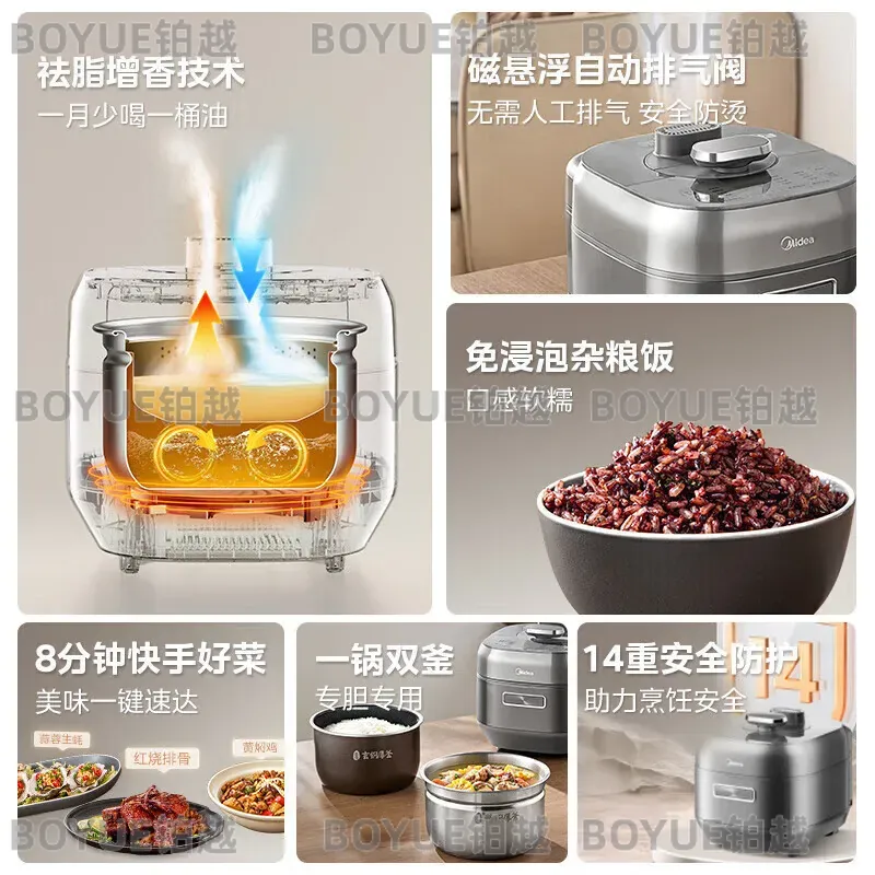 전기 압력솥 논스틱 내솥 빠른 조리 저지방 건강 자동  - Kitchen Appliances Lowes 리뷰 및 가격