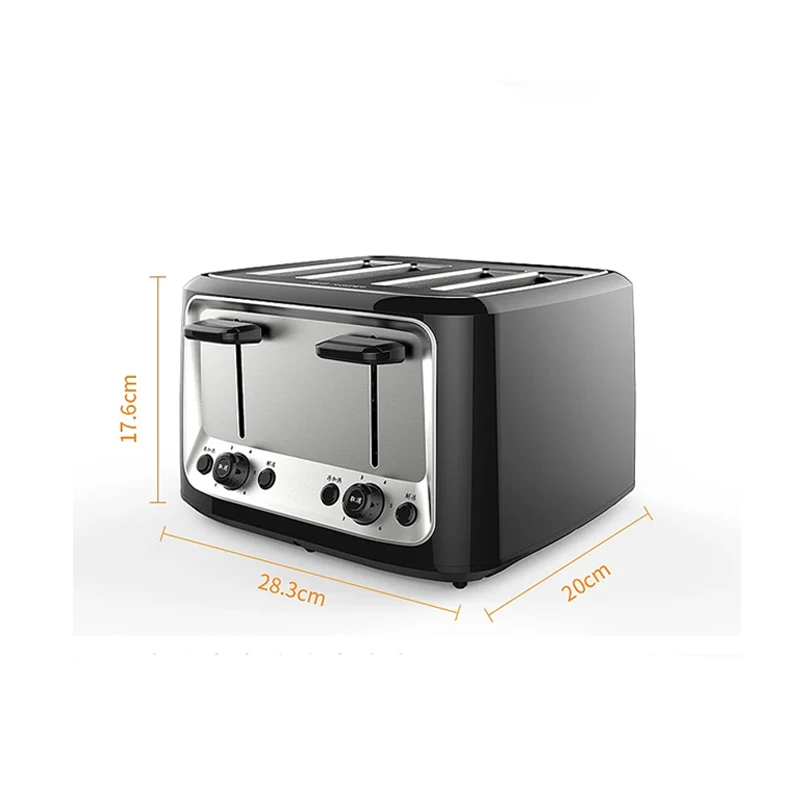 4단 팝업 토스터 다기능 자동 토스트 아침 식사 기계  - Kitchen Appliances Youtube 리뷰 및 가격