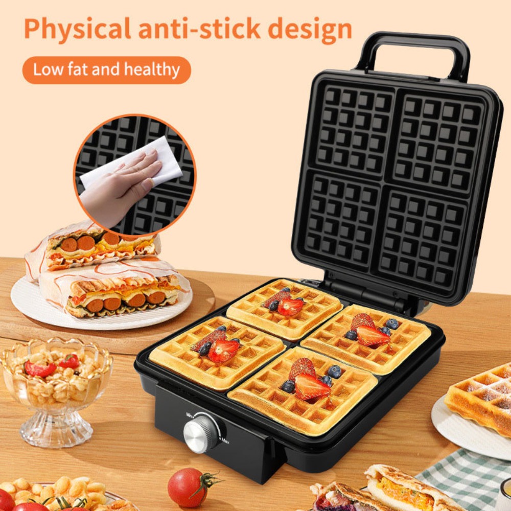 4구 벨기에 와플 메이커 대형 주방 가전 4개의 푹신한 - Kitchen Appliances For.Xmas 리뷰 및 가격