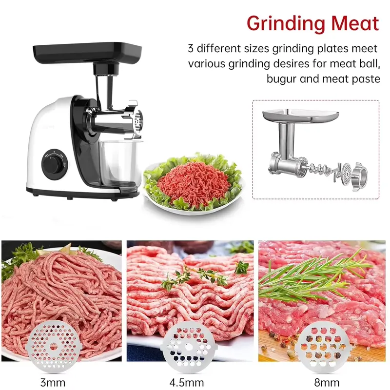 전기 고기 분쇄기 가정용 저소음 식품 가공기 야채 다지 - Kitchen Appliances Lowes 리뷰 및 가격