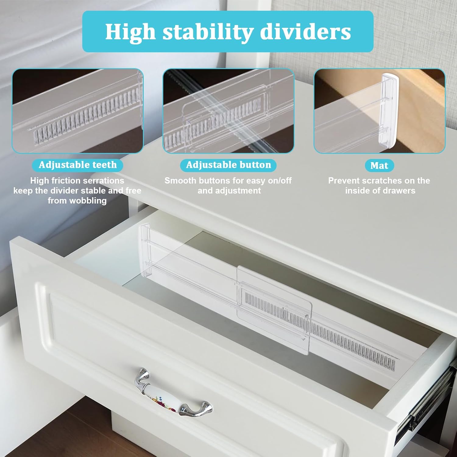 4/6/8/12팩 확장형 서랍 분리대, 주방용품, 침실 - Kitchen Appliances Organizer 리뷰 및 가격
