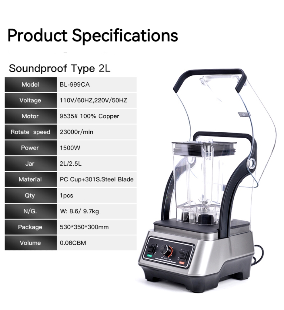 고속 1500W 상업용 주방기기 저소음 다기능 착즙기  - Kitchen Appliances Lowes 리뷰 및 가격